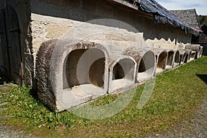 Antique things in an old house