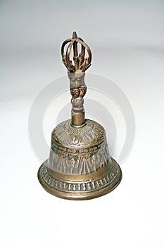 Antique Tibetan Prayer, Bell,