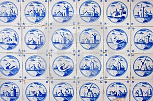 Antique tiles