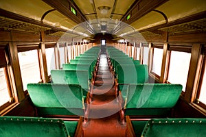 Antique Train Cabin