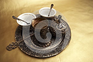 Antique Turkish Coffee Set