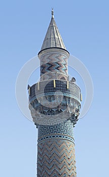 Antique turkish minaret