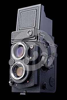 Antique Twin Lens Reflex Film Camera