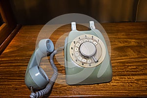 Antique vintage retro classic telephone