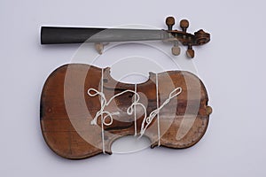 Antique violin for restoration