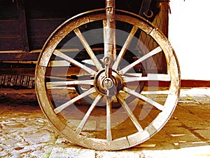 Antique Wagon Wheel