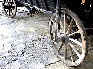 Antique Wagon Wheels