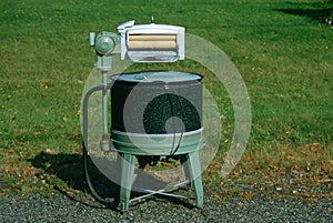Antique washing machine