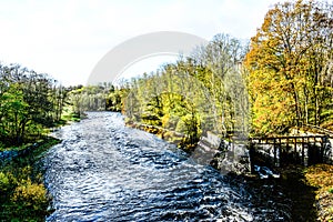 Antique water tunnel for old mill