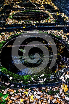 Antique water tunnel for old mill