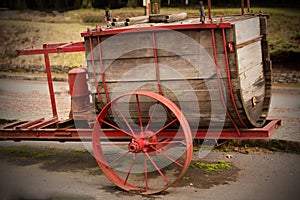 Antique Water Wagon.