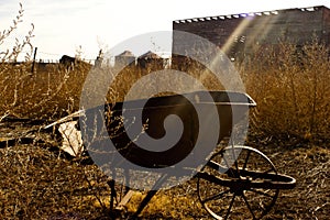 Antique Wheel Barrow