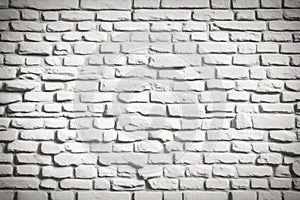Antique white brick wall texture background