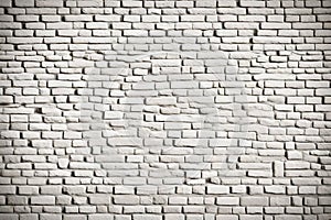 Antique white brick wall texture background