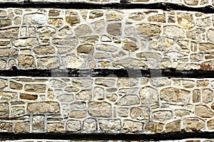 Antique white decorativ stone wall