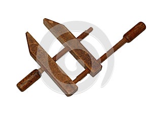 Antique Wood Clamp