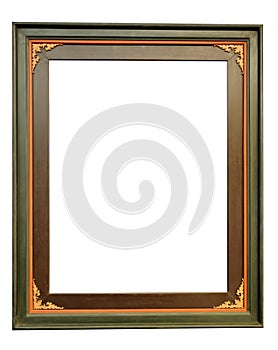 Antique wood frame