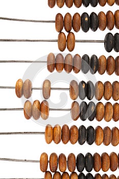 Antique wooden abacus