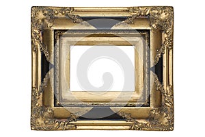 Antique wooden frame