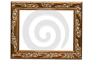 Antique wooden frame