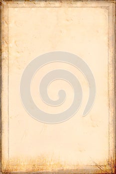 Antique yellowish parchment paper