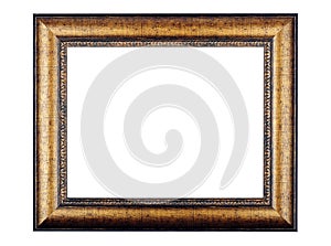 Antiqued picture frame