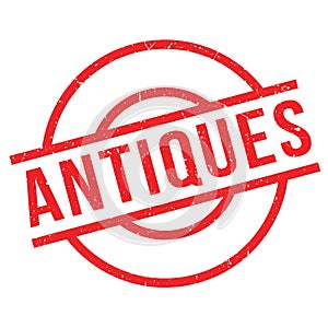 Antiques rubber stamp