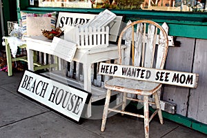 Antiques at a Seaside Resort