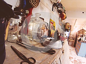 Antiques store