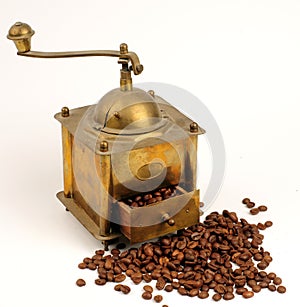 Antiquity coffee machine photo