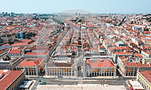 Antiquity Unveiled: A Skyward Glance at Lisbon's Old City