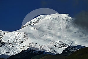 Antisana Stratovolcano, Ecuadorian Andes, Ecuador photo