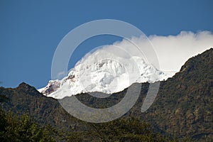 Antisana Volcano, in the Ecuadorian Andes photo