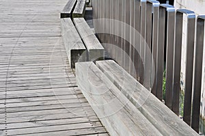 Antiseptic timber floor photo