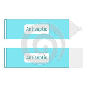 Antiseptic vector icon. Vector icon isolated on white background antiseptic