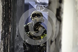 Antiterrorist training soldier photo