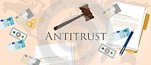 Antitrust law monopoly competition hammer paper and money market trust lawsuit