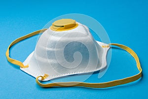 Antiviral medical mask protection from the global epidemic, coronavirus COVID-19 pandemic. Surgical protective mask, respiratory