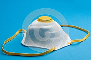 Antiviral medical mask protection from the global epidemic, coronavirus COVID-19 pandemic. Surgical protective mask, respiratory