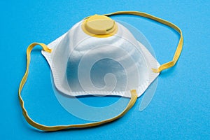 Antiviral medical mask protection from the global epidemic, coronavirus COVID-19 pandemic. Surgical protective mask, respiratory
