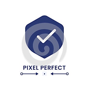 Antivirus black solid desktop icon