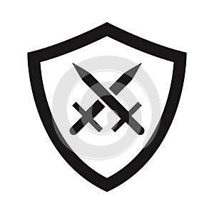Antivirus concept Glyph with background Vector icon which can easily modify or edit photo