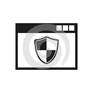 Antivirus icon. Antivirus vector design. Firewall symbol. Antivirus icon web. Antivirus icon graphic. Antivirus icon JPG