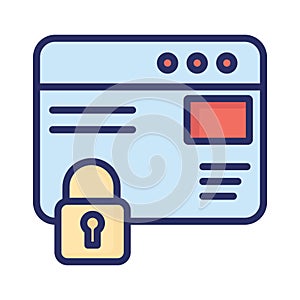 Antivirus Isolated Vector icon which can easily modify or edit