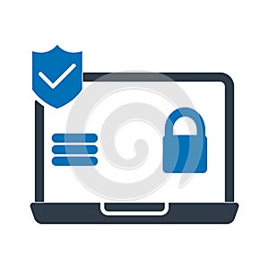 Antivirus Isolated Vector icon which can easily modify or edit