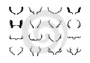 Antlers Vector Set