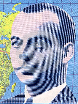 Antoine de Saint-Exupery portrait