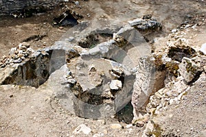Antonine baths Phoenician Graves