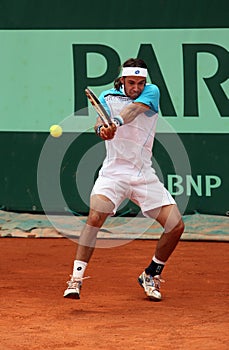 Antonio Veic (CRO) at Roland Garros 2011