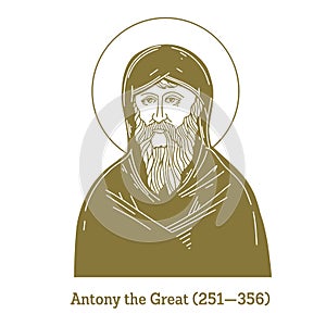 Antony the Great 251-356 was a Christian monk from Egypt, revered since his death as a saint. For his importance among the Deser